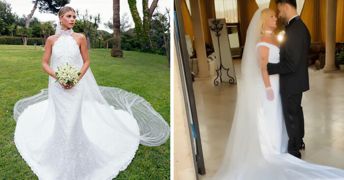 “Divorce Was Destined”: 20 Celebrity Wedding Dresses That Stunned, For Better Or Worse
