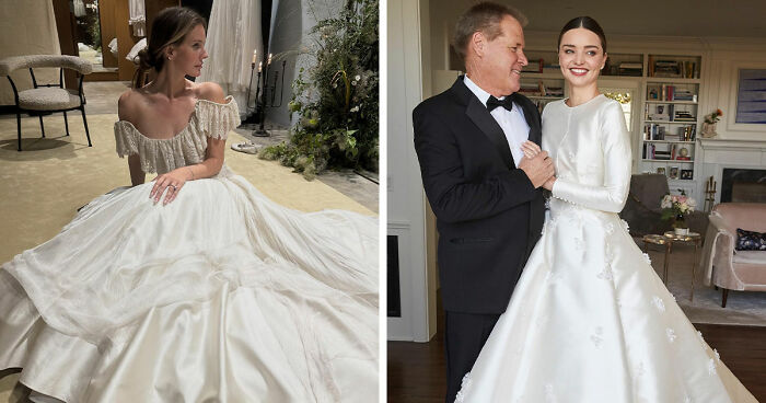 “Divorce Was Destined”: 20 Celebrity Wedding Dresses That Stunned, For Better Or Worse