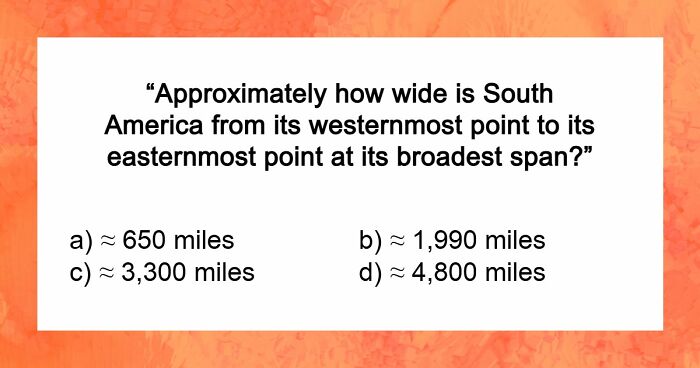 From Math To Science: 18 Questions To See If You Can Beat The Average U.S. Student