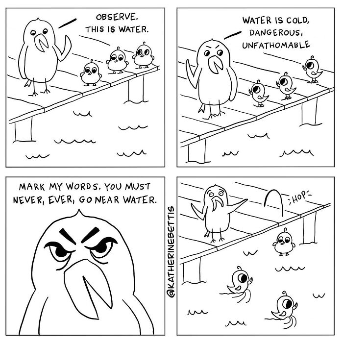 50 Clever Single Panel Cartoons By Katherine Bettis That Turn Everyday Thoughts Into Brilliant Absurdity