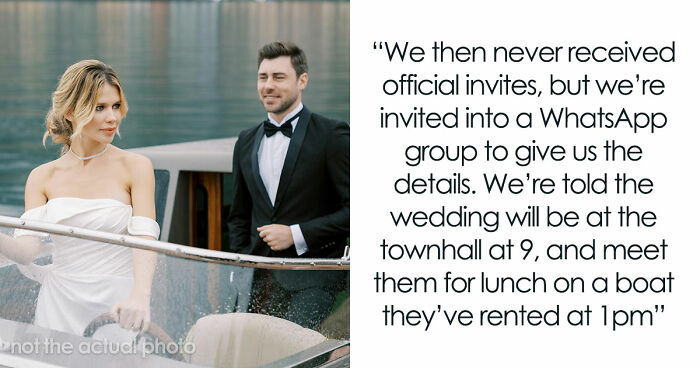 Couple Calls Their Wedding “Unique”, But Guests Say It Feels Like An Unorganized Weekend Getaway