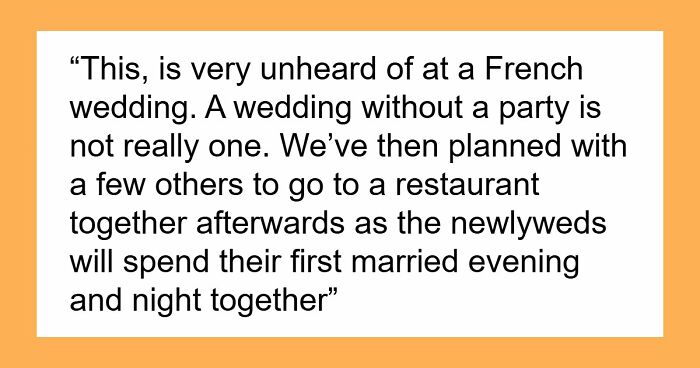 Couple Calls Their Wedding “Unique”, But Guests Say It Feels Like An Unorganized Weekend Getaway