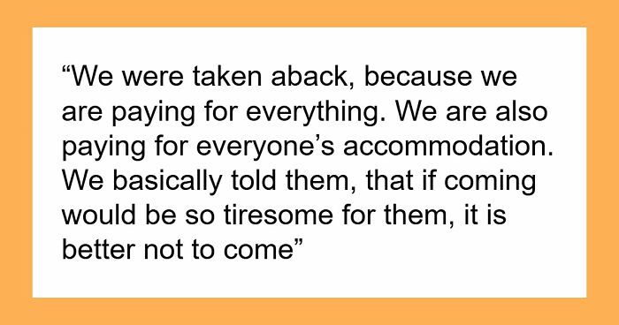 Couples Complains About Friend’s Wedding Being A Hassle, Never Expected It Could Have Consequences