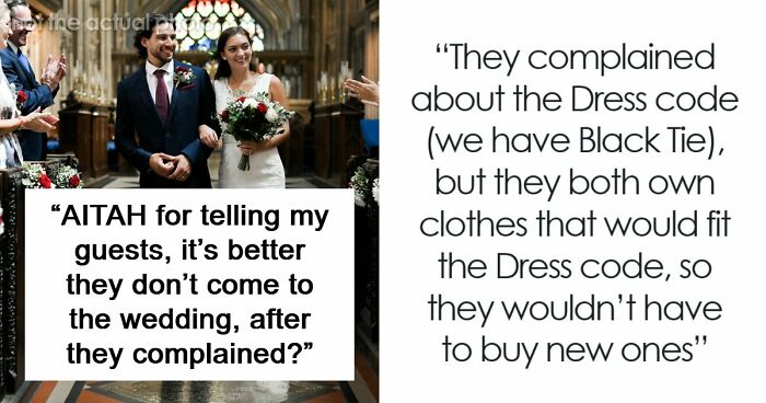 Couples Complains About Friend’s Wedding Being A Hassle, Never Expected It Could Have Consequences