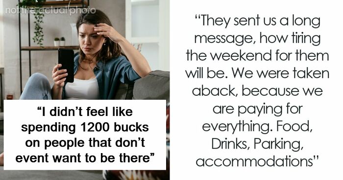 Couples Complains About Friend’s Wedding Being A Hassle, Never Expected It Could Have Consequences