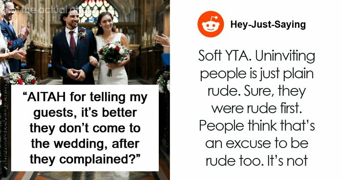 Couples Complains About Friend’s Wedding Being A Hassle, Never Expected It Could Have Consequences