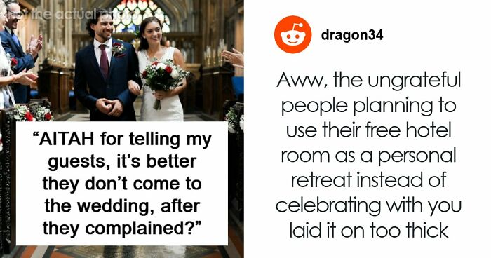 Couples Complains About Friend’s Wedding Being A Hassle, Never Expected It Could Have Consequences