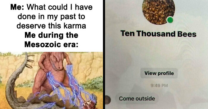 Thousands Of People Follow This Page For Its Chaotic And Unhinged Pics, Here Are 67 Of The Best Ones