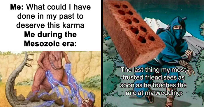 Thousands Of People Follow This Page For Its Chaotic And Unhinged Pics, Here Are 67 Of The Best Ones