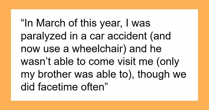 Perfect BF Is Actually An Ableist In Disguise, Newly Disabled GF Sees His True Colors And Dumps Him