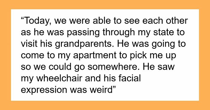 Perfect BF Is Actually An Ableist In Disguise, Newly Disabled GF Sees His True Colors And Dumps Him