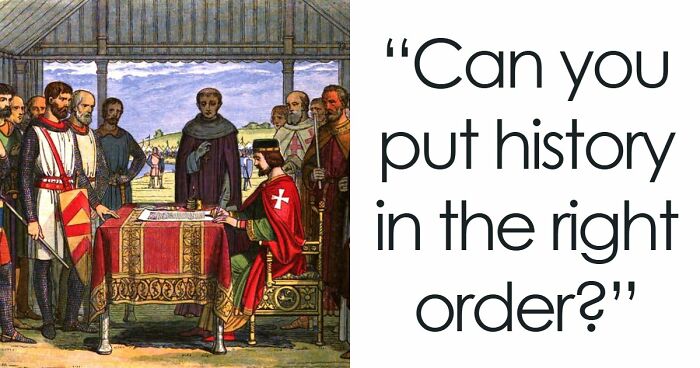 Prove Your History Knowledge Is Above Average By Identifying All 18 Famous Events That Came First