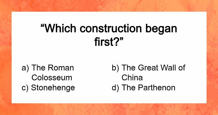 Prove Your History Knowledge Is Above Average By Identifying All 18 Famous Events That Came First