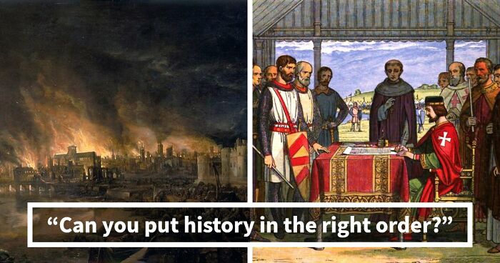 Prove Your History Knowledge Is Above Average By Identifying All 18 Famous Events That Came First