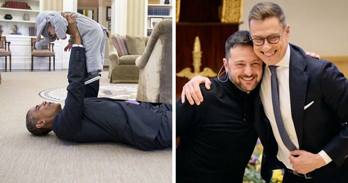 35 Pictures Of World Leaders That Are Wholesome Instead Of Infuriating