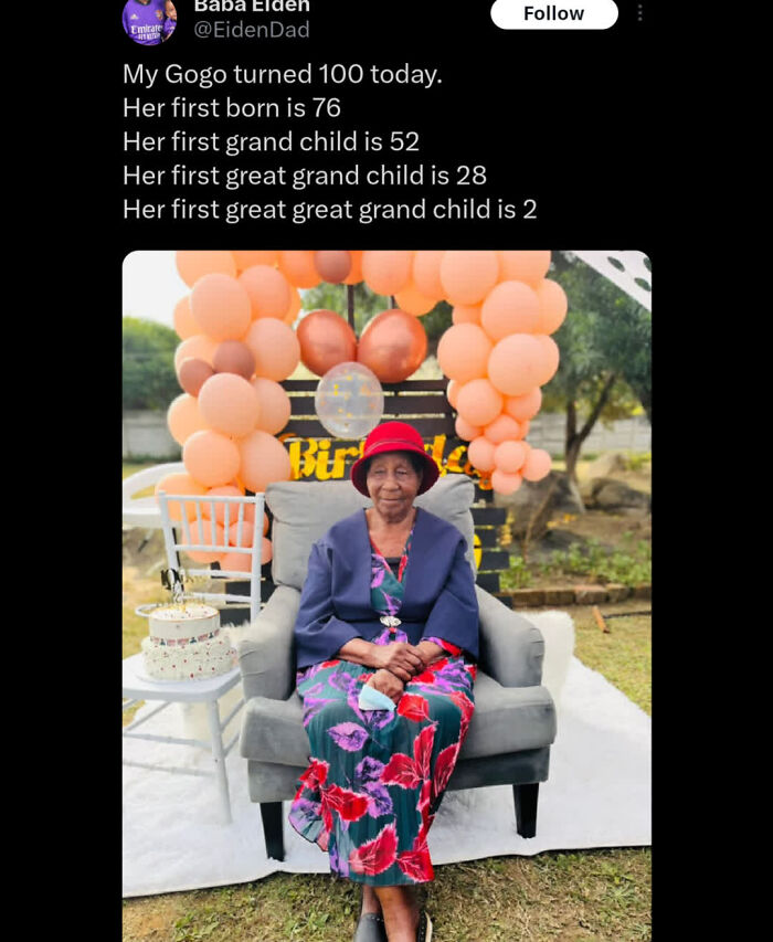 Wholesome meets the internet celebrates 100 year old woman with multiple generations