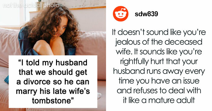 Pregnant Woman Asks Husband For Divorce After He Starts Grieving His Late Ex And Disappearing For Hours