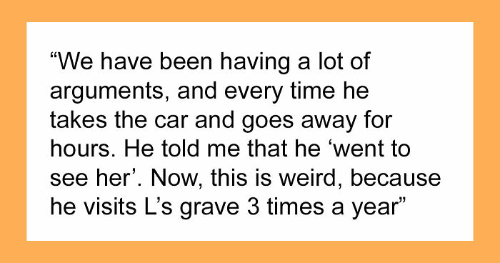 Pregnant Woman Asks Husband For Divorce After He Starts Grieving His Late Ex And Disappearing For Hours