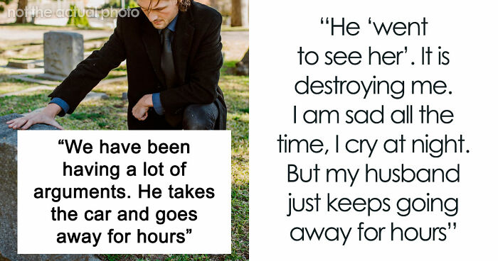 Pregnant Woman Asks Husband For Divorce After He Starts Grieving His Late Ex And Disappearing For Hours