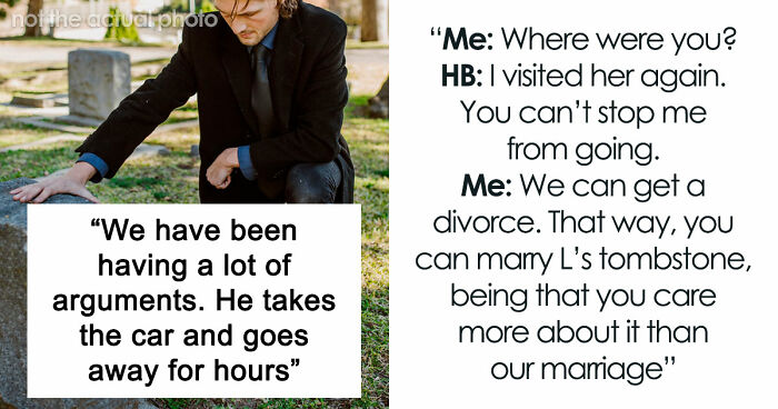 Pregnant Woman Asks Husband For Divorce After He Starts Grieving His Late Ex And Disappearing For Hours