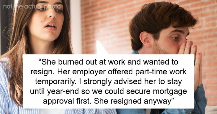 Impulsive Wife Keeps Quitting Jobs, Hubby Realizes His Trust Is Running Out As Fast As Their Cash