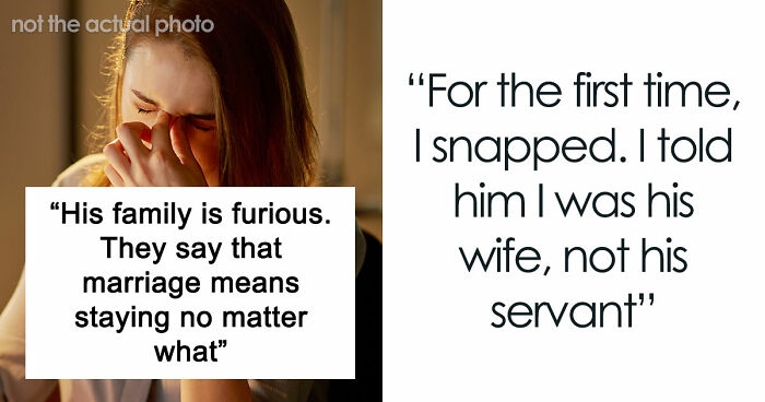 Wife Tries To Be Understanding Of Her Disabled Husband But Finally Has Enough Of Him