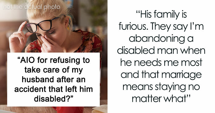 Wife Tries To Be Understanding Of Her Disabled Husband But Finally Has Enough Of Him