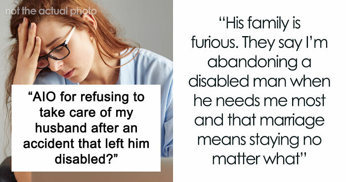 Wife Tries To Be Understanding Of Her Disabled Husband But Finally Has Enough Of Him