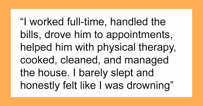 Wife Tries To Be Understanding Of Her Disabled Husband But Finally Has Enough Of Him