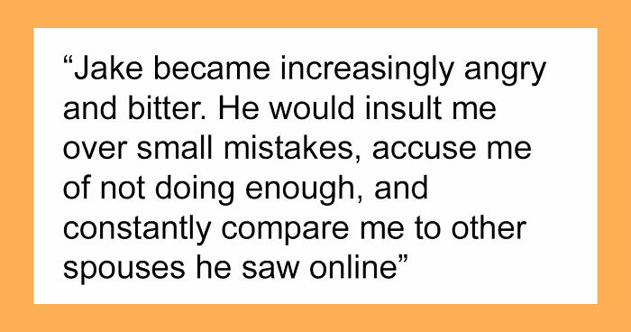 Wife Tries To Be Understanding Of Her Disabled Husband But Finally Has Enough Of Him