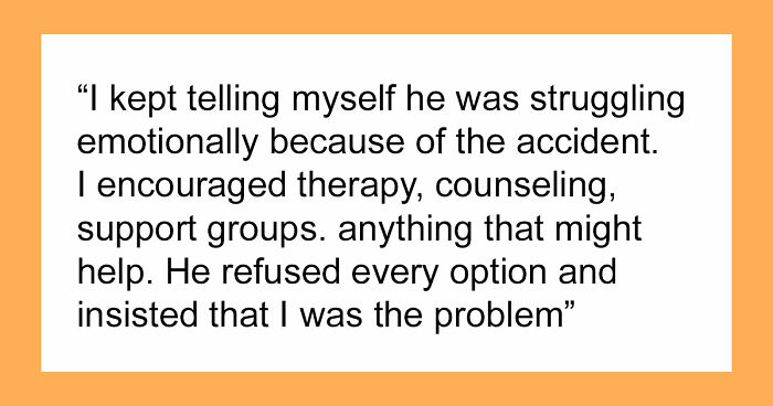 Wife Tries To Be Understanding Of Her Disabled Husband But Finally Has Enough Of Him