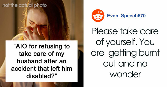 Wife Tries To Be Understanding Of Her Disabled Husband But Finally Has Enough Of Him