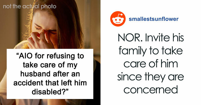 Wife Tries To Be Understanding Of Her Disabled Husband But Finally Has Enough Of Him
