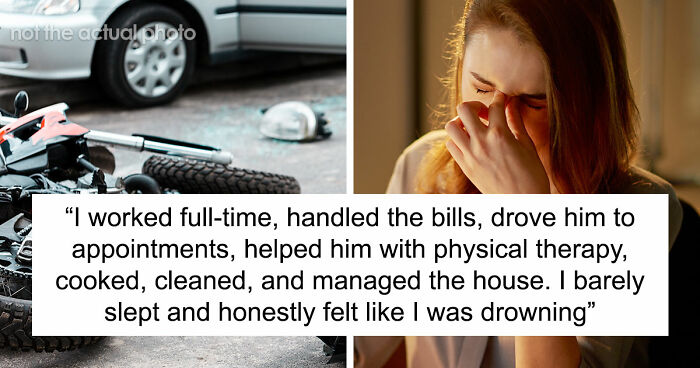Wife Tries To Be Understanding Of Her Disabled Husband But Finally Has Enough Of Him