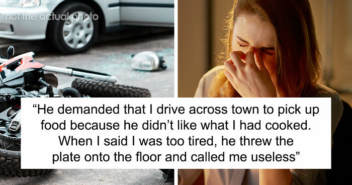 Wife Tries To Be Understanding Of Her Disabled Husband But Finally Has Enough Of Him