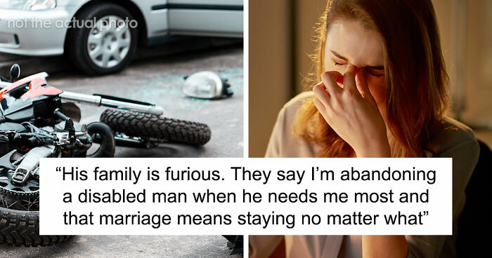 Wife Tries To Be Understanding Of Her Disabled Husband But Finally Has Enough Of Him