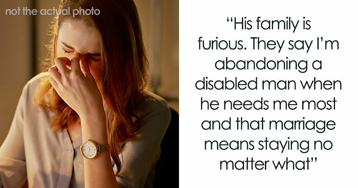 Wife Tries To Be Understanding Of Her Disabled Husband But Finally Has Enough Of Him