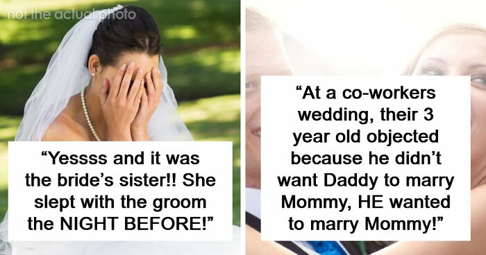 People Thought Wedding Objections Only Happened In Movies Until They Witnessed One With Their Own Eyes
