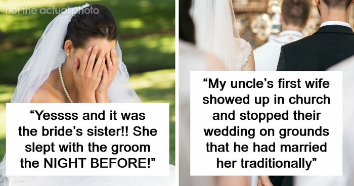 People Thought Wedding Objections Only Happened In Movies Until They Witnessed One With Their Own Eyes