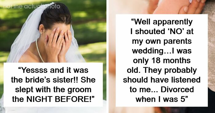 People Thought Wedding Objections Only Happened In Movies Until They Witnessed One With Their Own Eyes