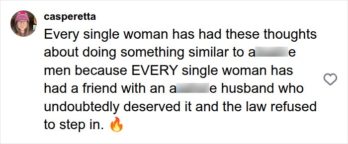 Comment on women thinking about acting against a*****e men in marriage cases Comment on women thinking about acting against a*****e men in marriage cases