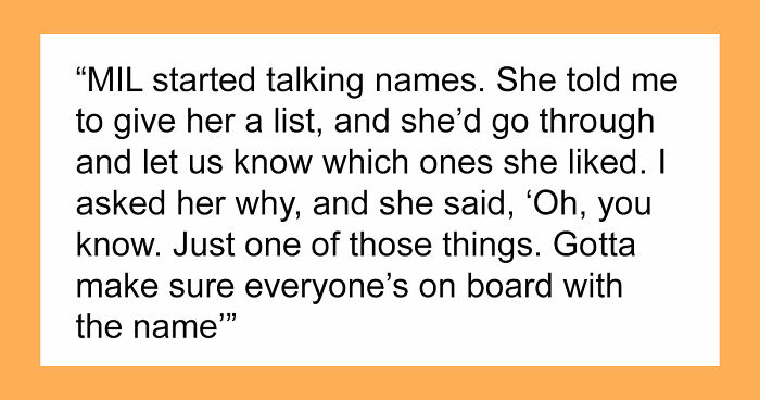 “Refers To The Baby As ‘Her’ Baby”: MIL Loses Her Mind When She Finds Out She’s Getting A Grandchild