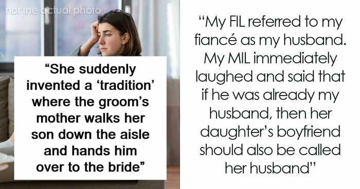 MIL Acts Like She’s The One Marrying Her Own Son, Can’t Believe People Are Disgusted
