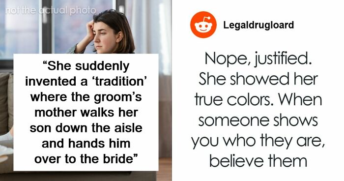 MIL Acts Like She’s The One Marrying Her Own Son, Can’t Believe People Are Disgusted