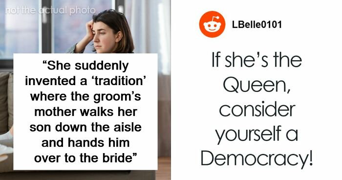 MIL Acts Like She’s The One Marrying Her Own Son, Can’t Believe People Are Disgusted