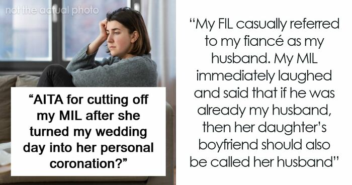MIL Acts Like She’s The One Marrying Her Own Son, Can’t Believe People Are Disgusted
