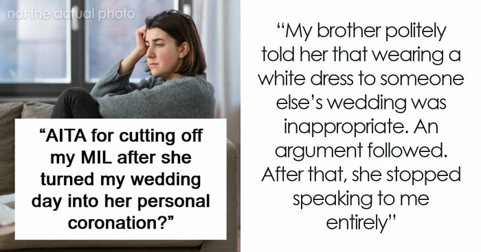 MIL Acts Like She’s The One Marrying Her Own Son, Can’t Believe People Are Disgusted