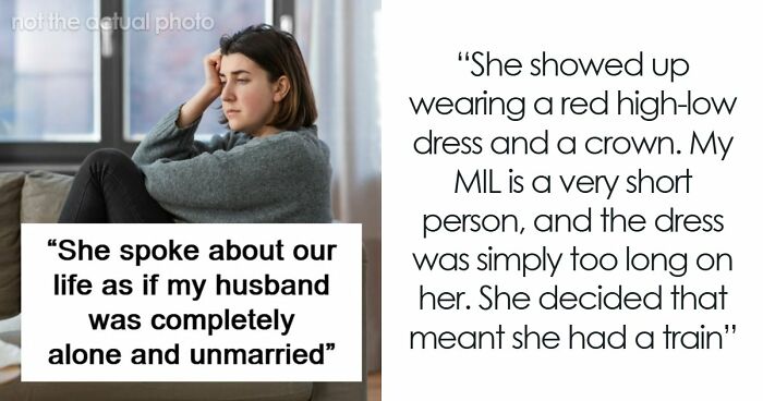 MIL Acts Like She’s The One Marrying Her Own Son, Can’t Believe People Are Disgusted