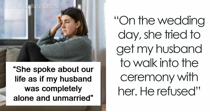 MIL Acts Like She’s The One Marrying Her Own Son, Can’t Believe People Are Disgusted