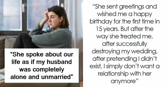 MIL Acts Like She’s The One Marrying Her Own Son, Can’t Believe People Are Disgusted